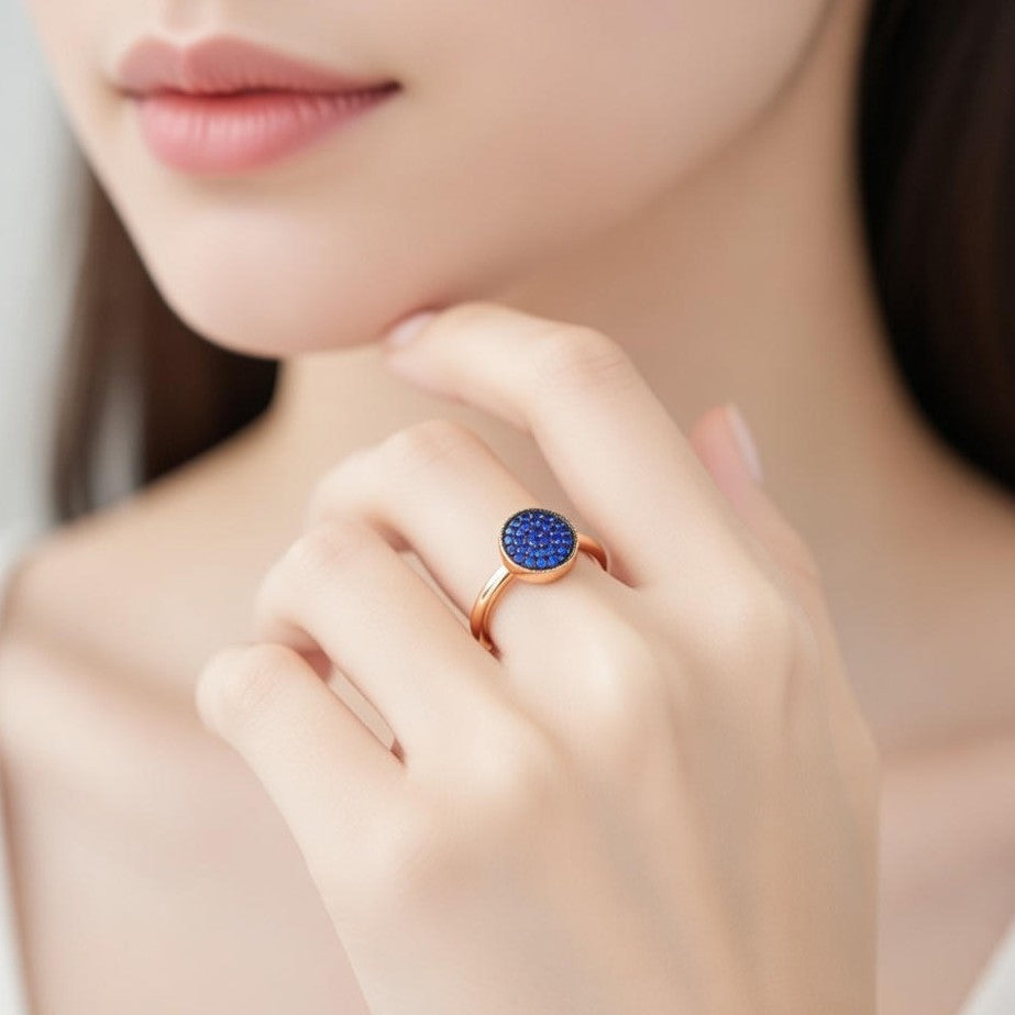 Midnight Azure Ring