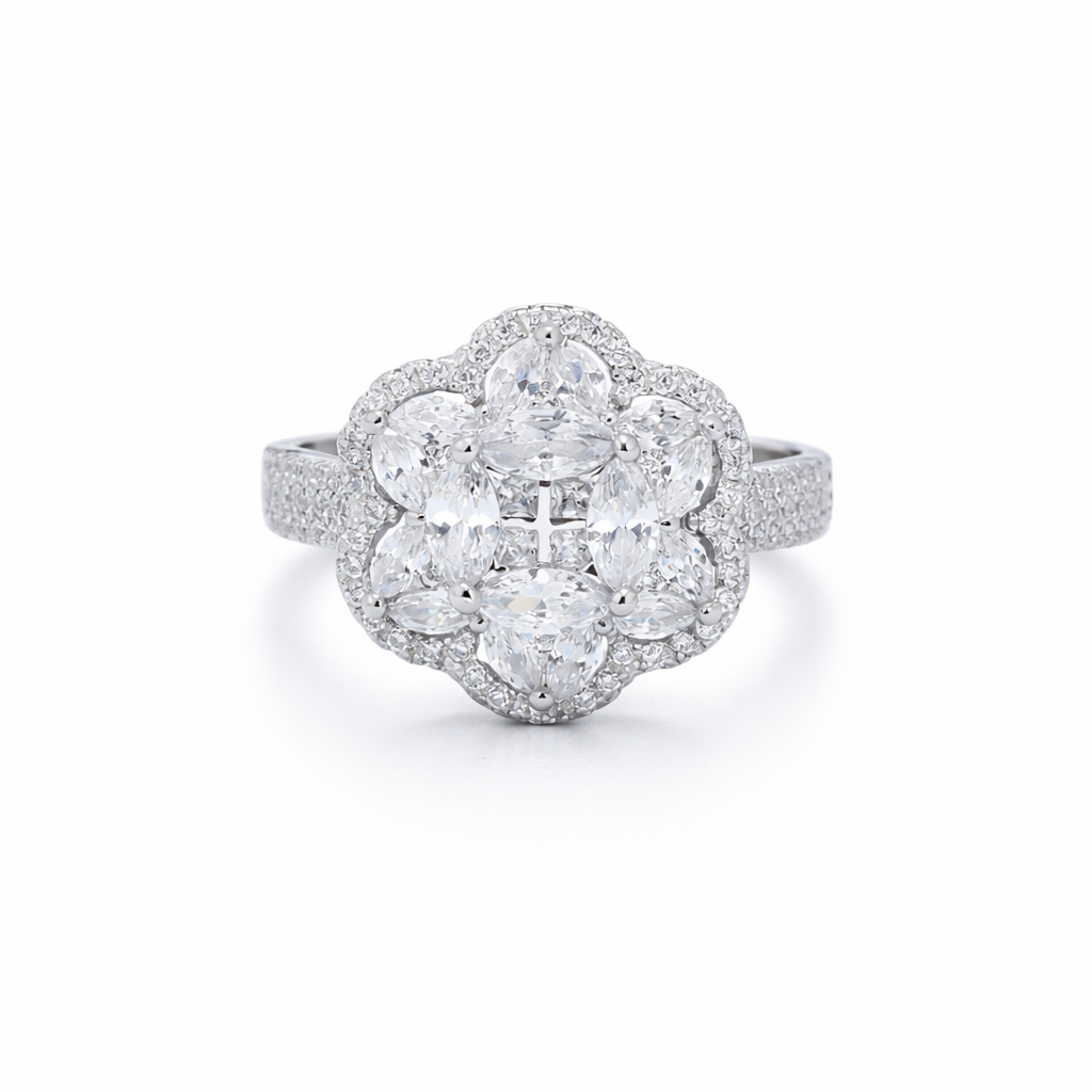 Celestial Bloom Diamond Ring