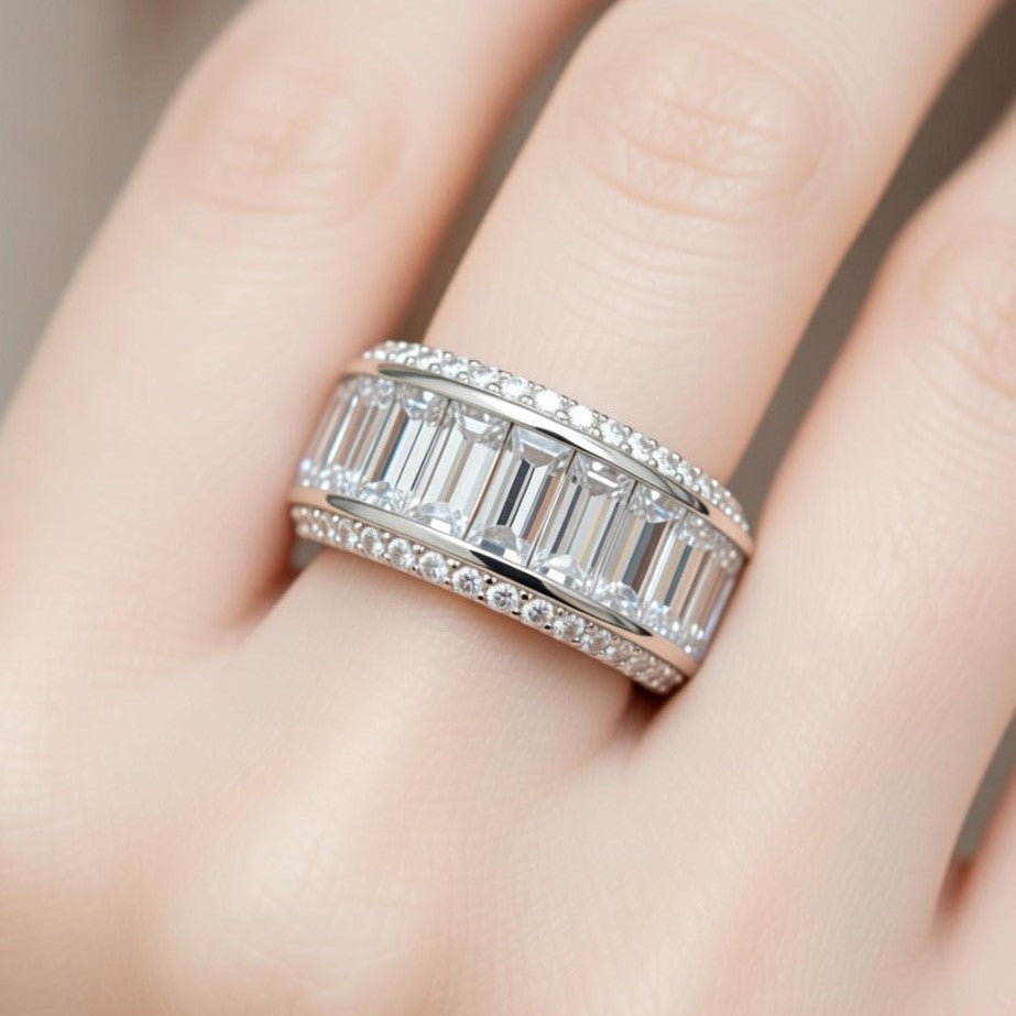 Aurora Prism Eternity Ring