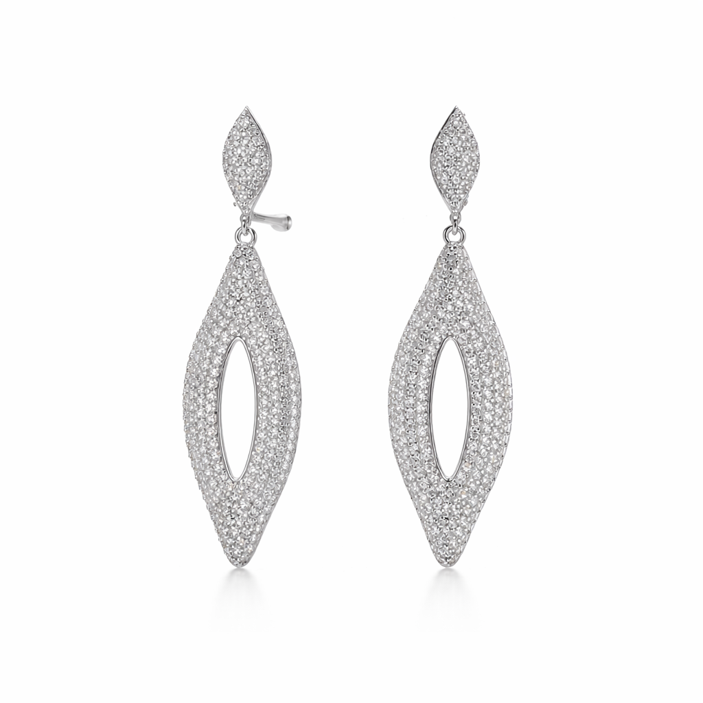 Celeste Marquise Pavé Drop Earrings