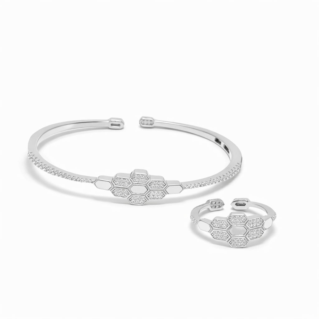 HexaGlow Harmony Bracelet