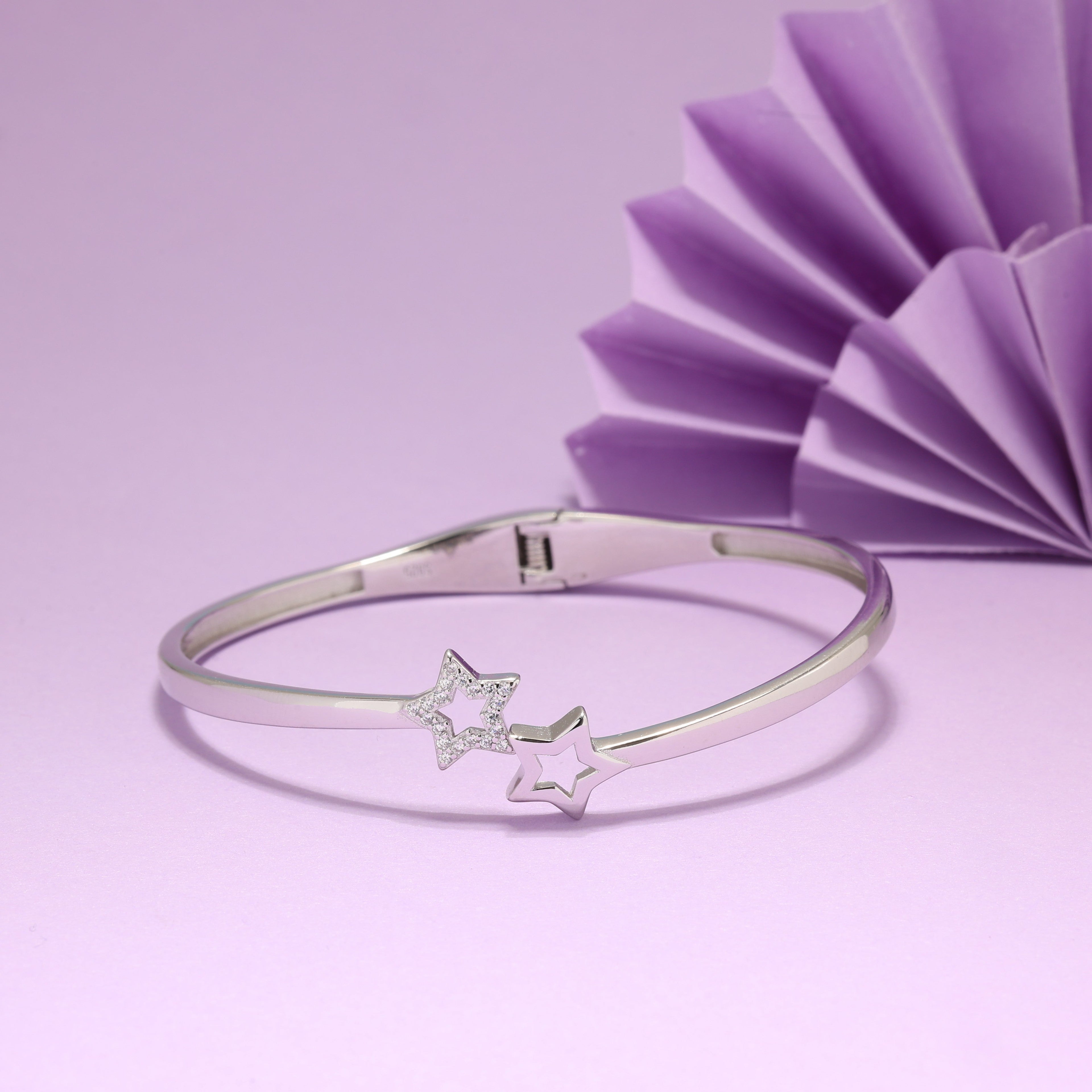 Stellar Duo Open Bracelet