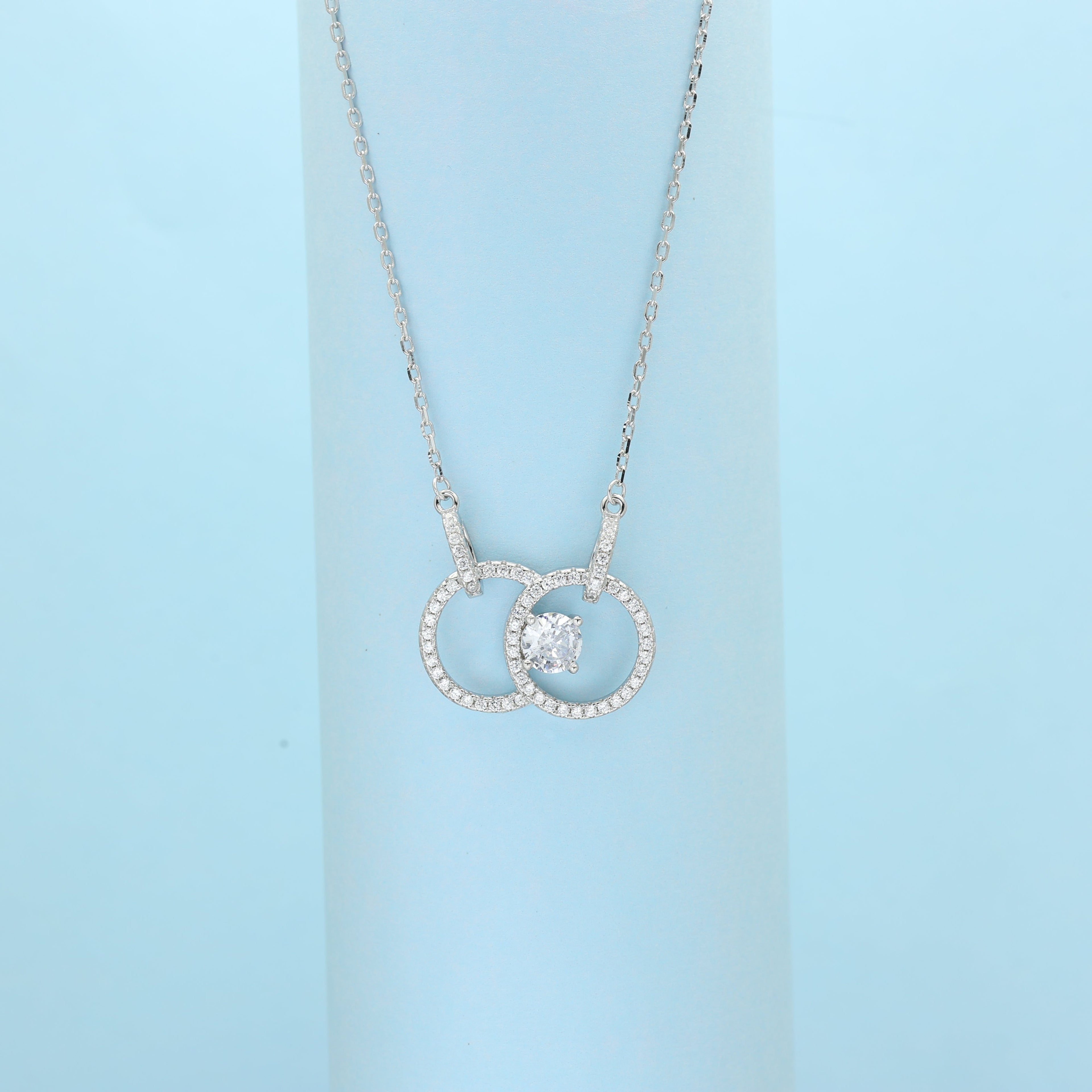 Eternal Duo Halo Pendant