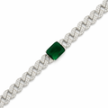 Emerald Royale Link Bracelet