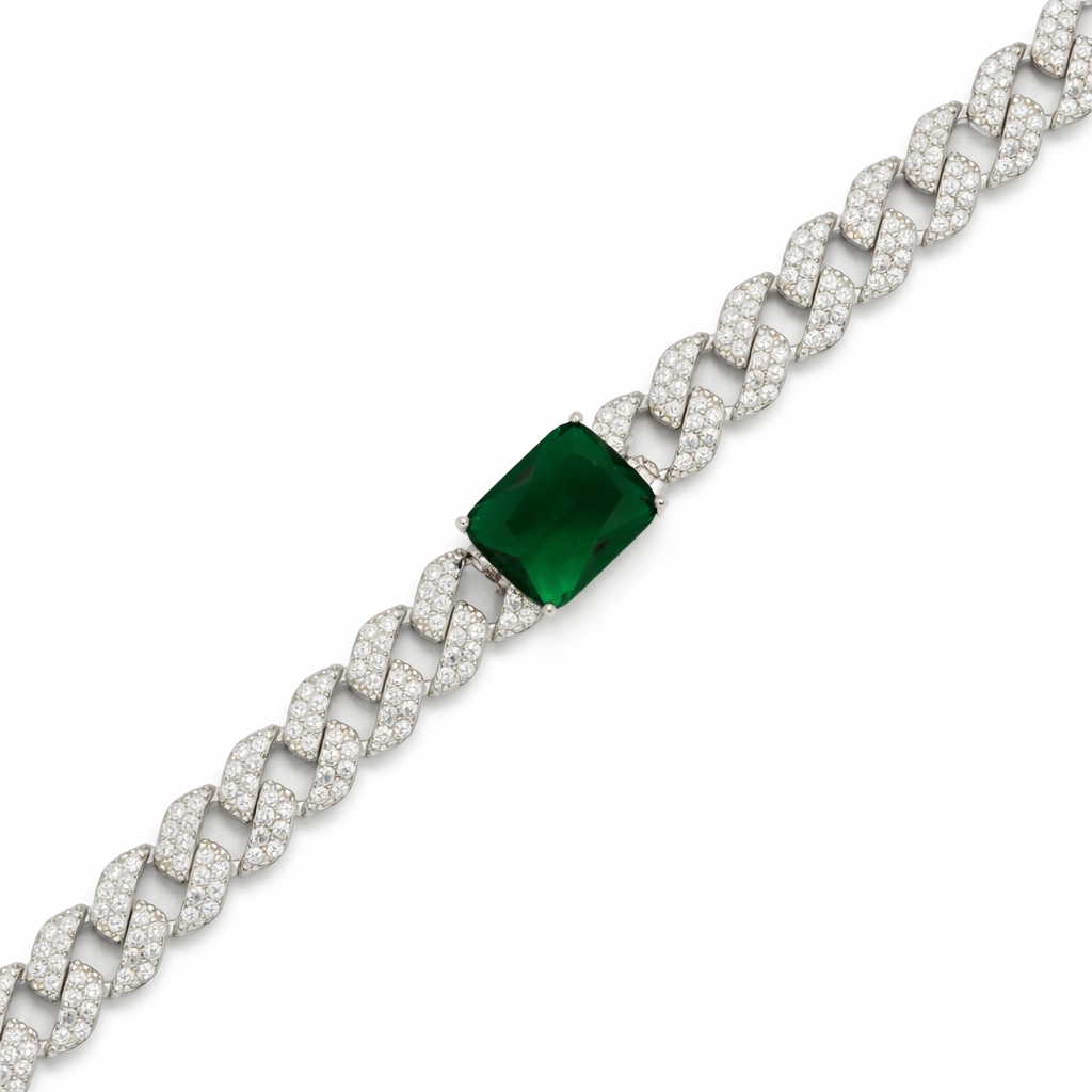 Emerald Royale Link Bracelet