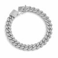 Bold Cuban Link Lucky Chain – 925 Silver for Men