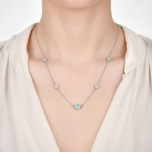 Meadow Sparkle Chain Necklace
