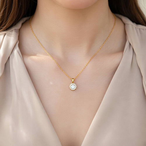 Aurelia Halo Pendant